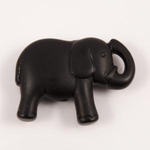Ελεφαντάκι Μαύρο (2x2.5cm)