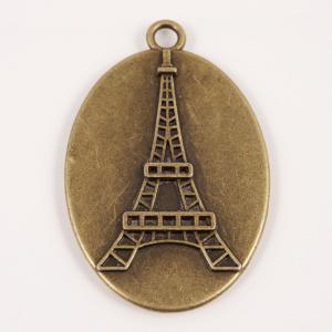 Μπρούτζινη Βάση για Υγρό Γυαλί (4x2.8cm)