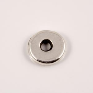 Metal Button Silver (1.3cm)