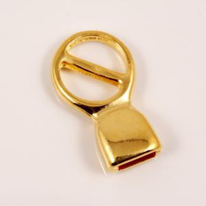 Gold Plated Metal Clasp (2x1cm)
