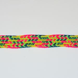 Strap Cord Pink-Yellow-Green