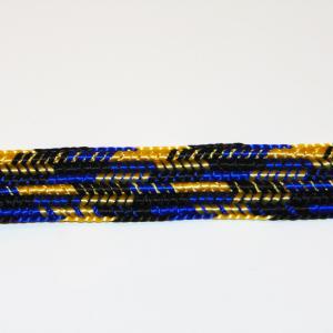 Strap Cord Black-Gold-Blue