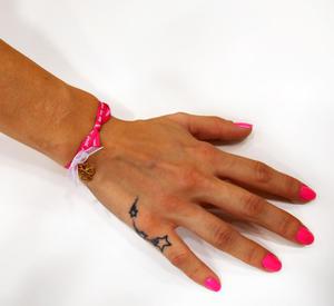 Βραχιόλι Ευχών Τριφύλλι Χρυσό