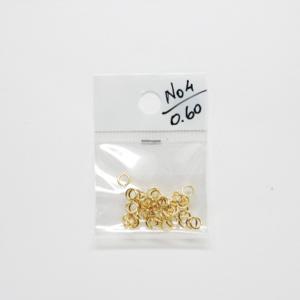 Gold Plated Hoops 4mm