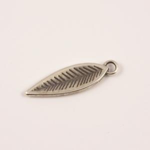 Metal "Feather" (2x0.5cm)