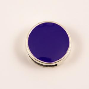 Metal Item Purple Enamel 1.3cm