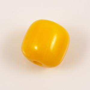 Acrylic Bead Beige-Orange
