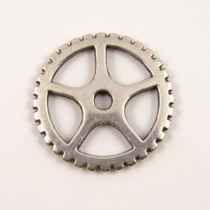 Metal Wheel Silver (1.6cm)