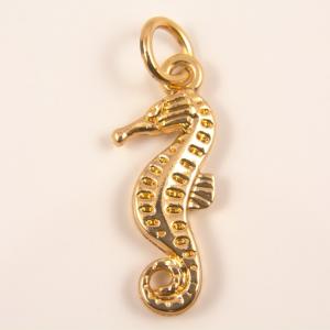 Gold Plated Sea Horse (2.2x0.8cm)