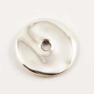 Metal Button Silver (2.5cm)