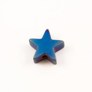 Hematite Star Blue 0.6x0.6cm