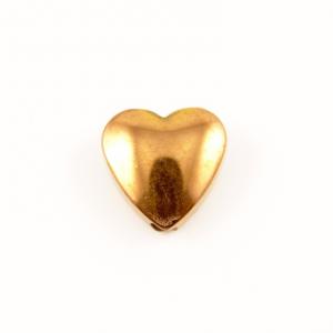 Hematite Heart Copper 0.6x0.6cm