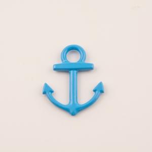 Metal Anchor Blue (1.8x1.5cm)