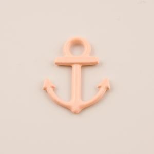 Metal Anchor Pink (1.8x1.5cm)