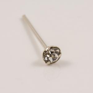 Nose Earring Silver925 Nailed 2mm