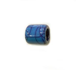 Ceramic Bead Blue (2x1.5cm)