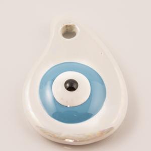 Ceramic Eye Tear White