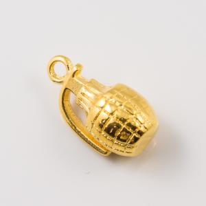 Gold Plated Metal Grenade