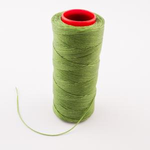Waxed Cotton Cord Light Olive 100m