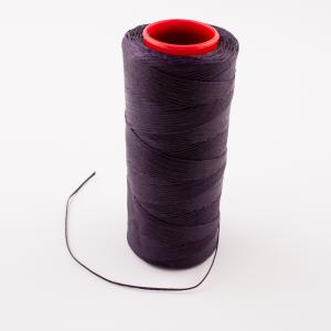 Waxed Cotton Cord Dark Purple 100m
