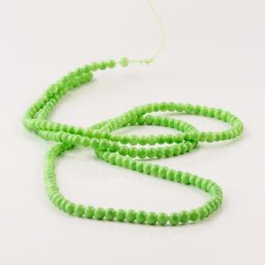 Glass Beads Light Green (4mm)