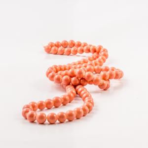 Glass Beads Dark Orange (8mm)
