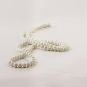 Glass Beads White (6mm)