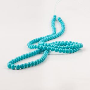 Glass Beads Light Blue (6mm)