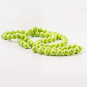 Glass Beads Light Green (12mm)