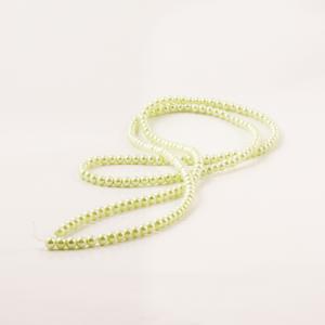 Glass Pearls Bright Green (4mm)