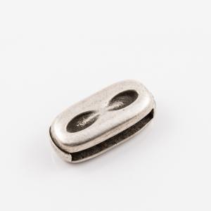 Metal Silver Passed Item 1.6x0.7cm