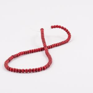 Coral Beads Row (4mm)
