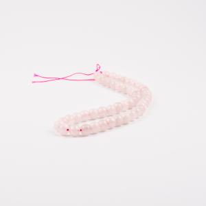 Pink Qartz Beads (8mm)