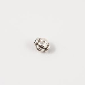 Metal Grommet Silver (0.4x0.2cm)