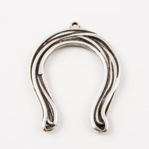 Metal Charm "Horseshoe" (4.3x3.4cm)