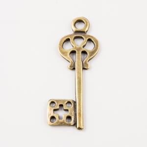 Μπρούτζινο "Κλειδί" (4.6x1.6cm)
