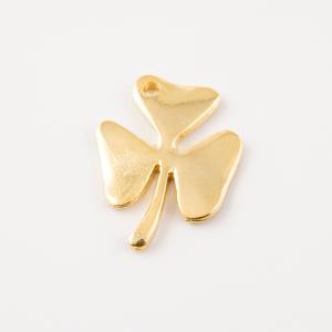 Επίχρυσο "Τριφύλλι" (2.6x2cm)
