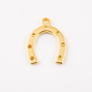 Gold Plated "Horseshoe" (2.5x2cm)