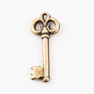 Μπρούτζινο "Κλειδί" (2.5x1cm)