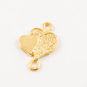 Gold Plated Heart (1.8x1.3cm)