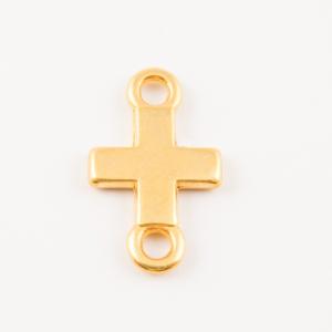 Gold Plated Cross (1.8x1.1cm)