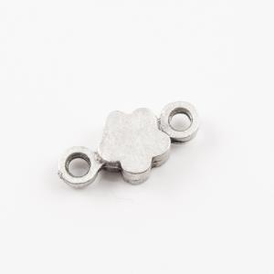 Metal Flower Silver (1.3x0.7cm)