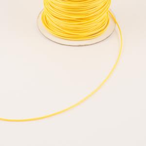 Waxed Linnen Cord Yellow (1mm)