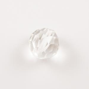 Polygonal Bead Transparent (13mm)
