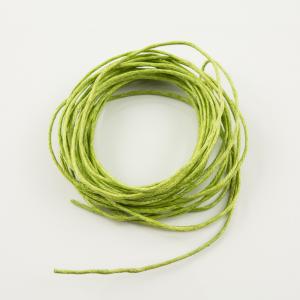 Waxed Cotton Cord Olive 1mm