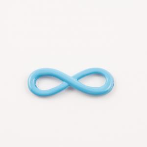 Metal Infinity Blue (2.4x0.8cm)