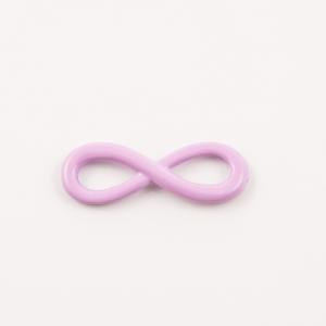 Metal Infinity Lilac (2.4x0.8cm)