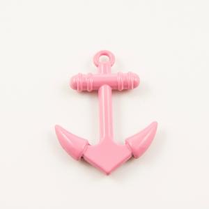 Metal Anchor Pink 2.6x2cm