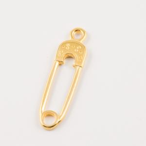 Gold Plated Safety Pin (3x0.8cm)