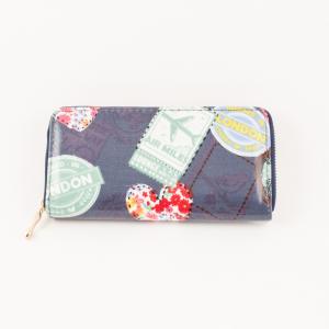 Wallet "Stamps" 20x10cm
